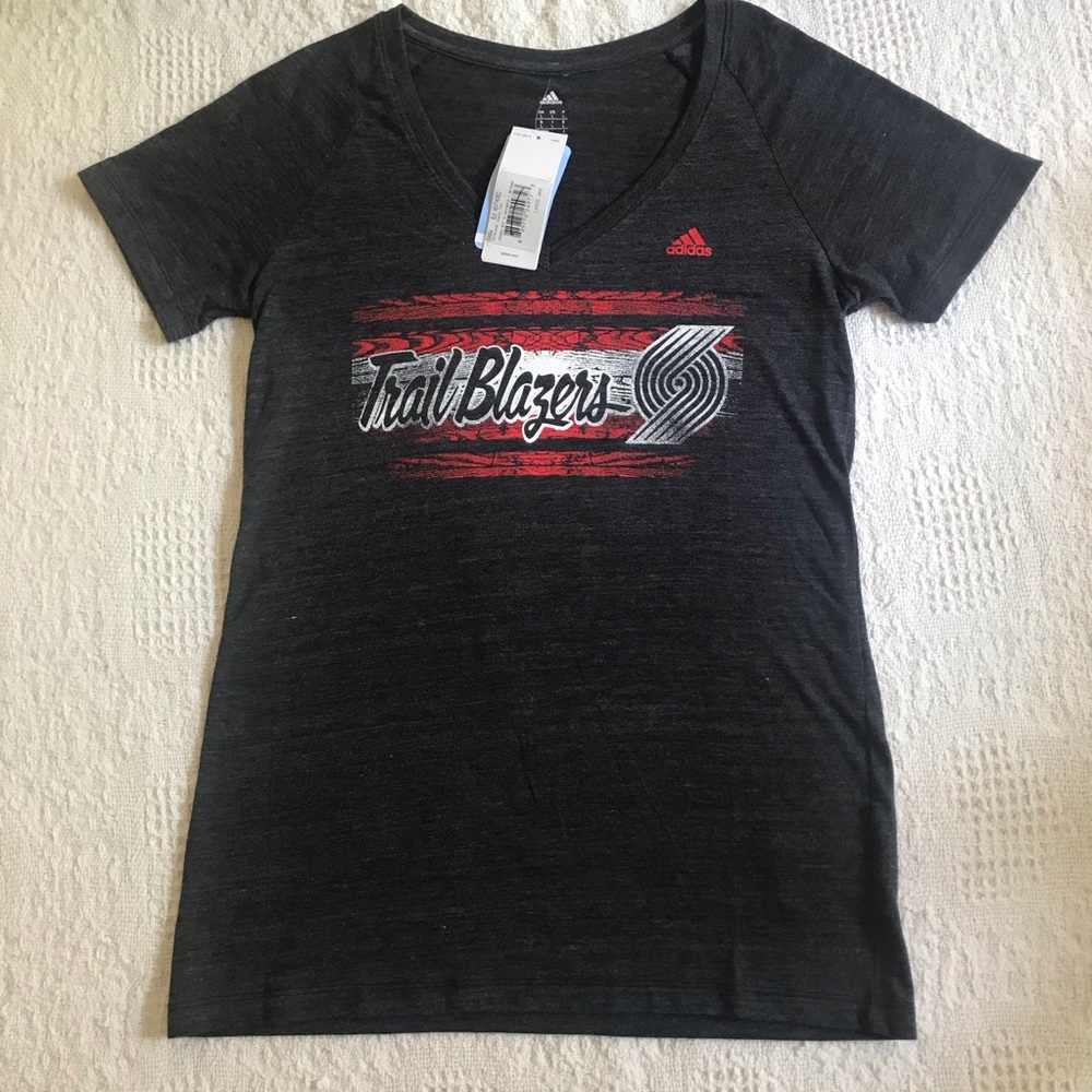 NWT Adidas Portland Trailblazers tee